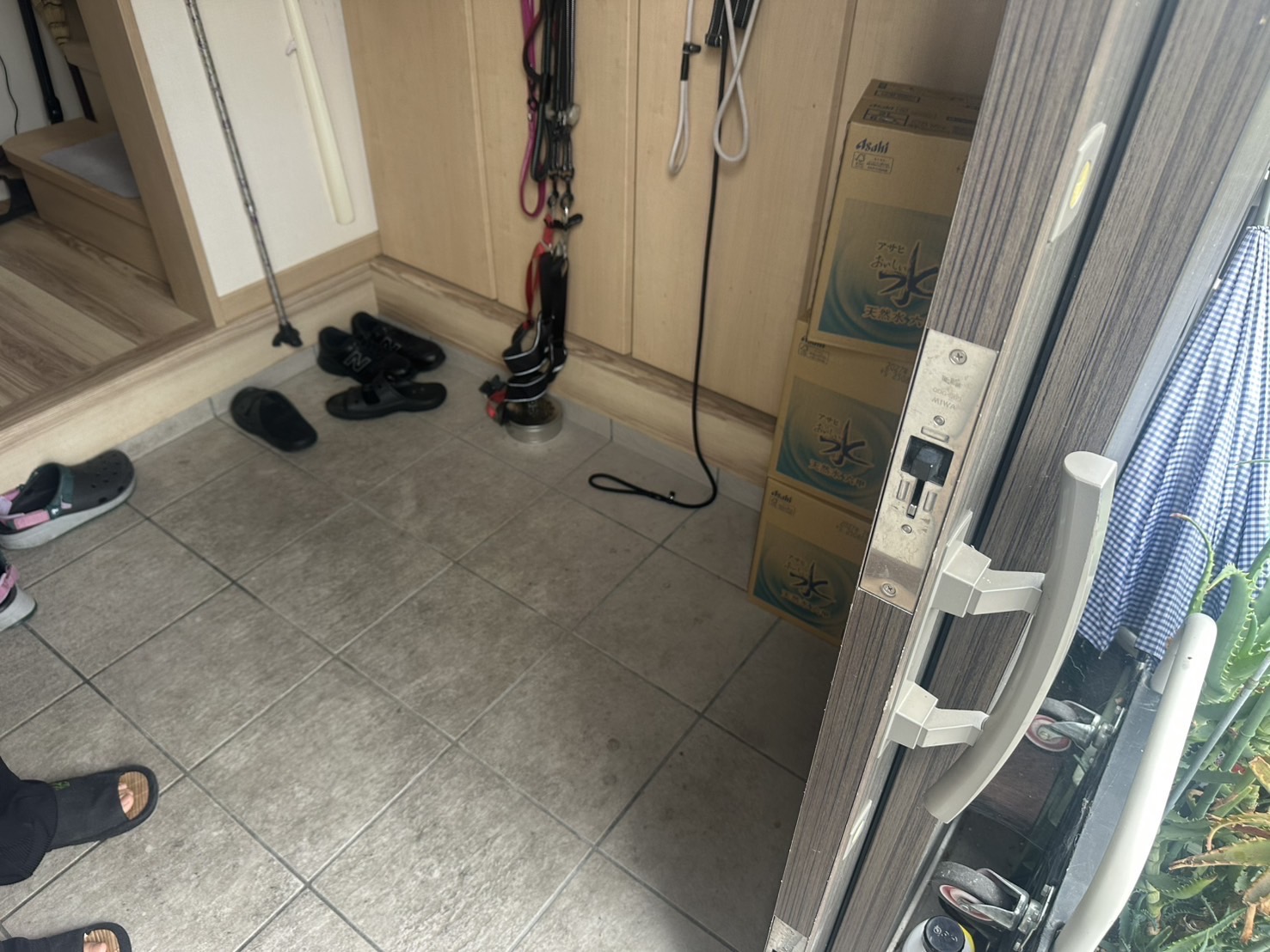 庭の不用品回収後